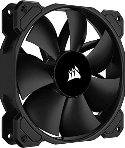 מאורר למארז CORSAIR FAN WHITE 120MM BULK BLACK