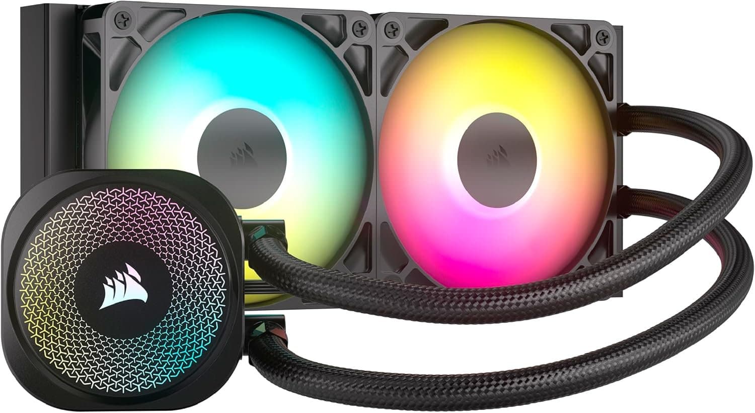 קירור נוזלי Corsair iCUE NAUTILUS 240 RS RGB Black 240mm AIO