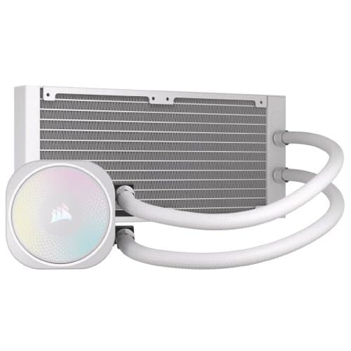 קירור נוזלי לבן Corsair iCUE NAUTILUS 240 RS RGB White 240mm AIO