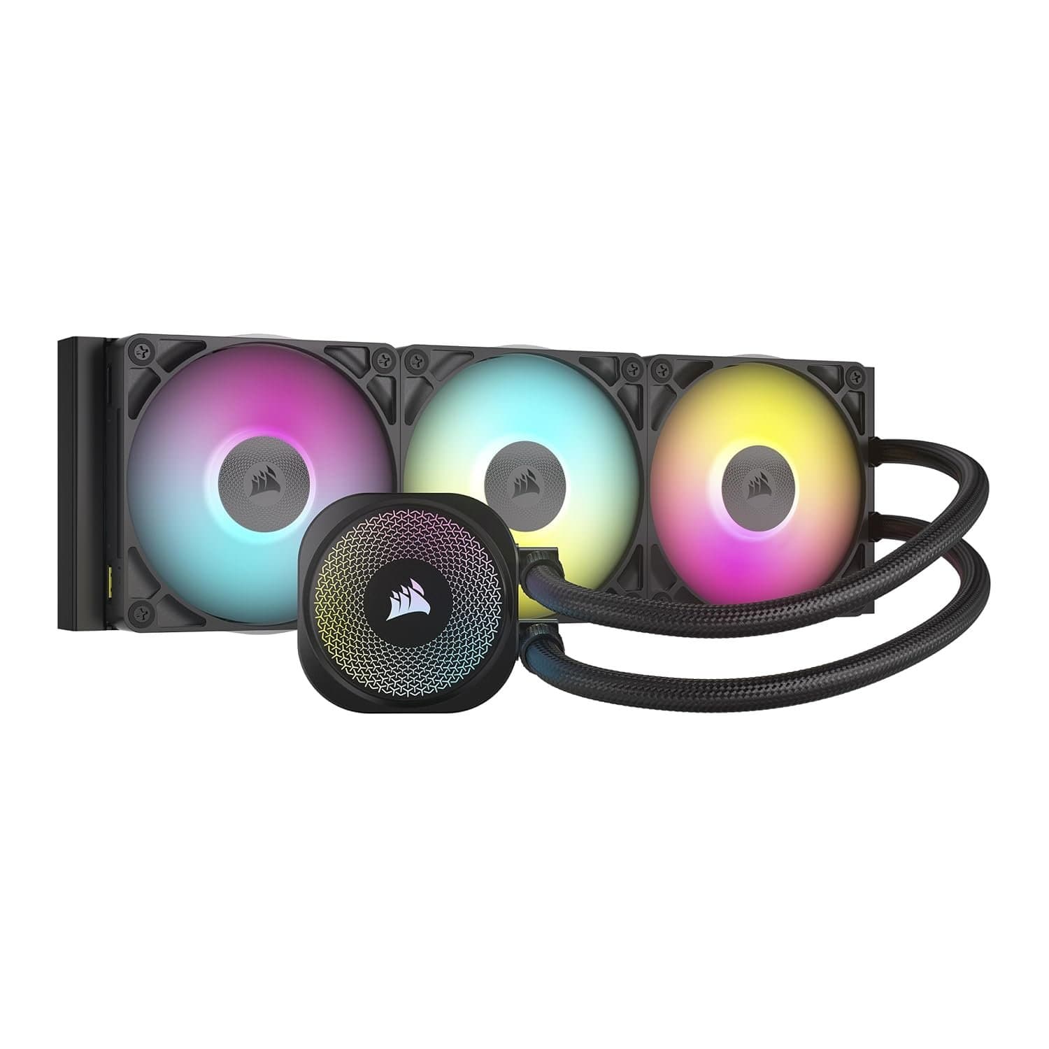 קירור נוזלי Corsair iCUE TITAN 360 RX RGB Black 360mm AIO