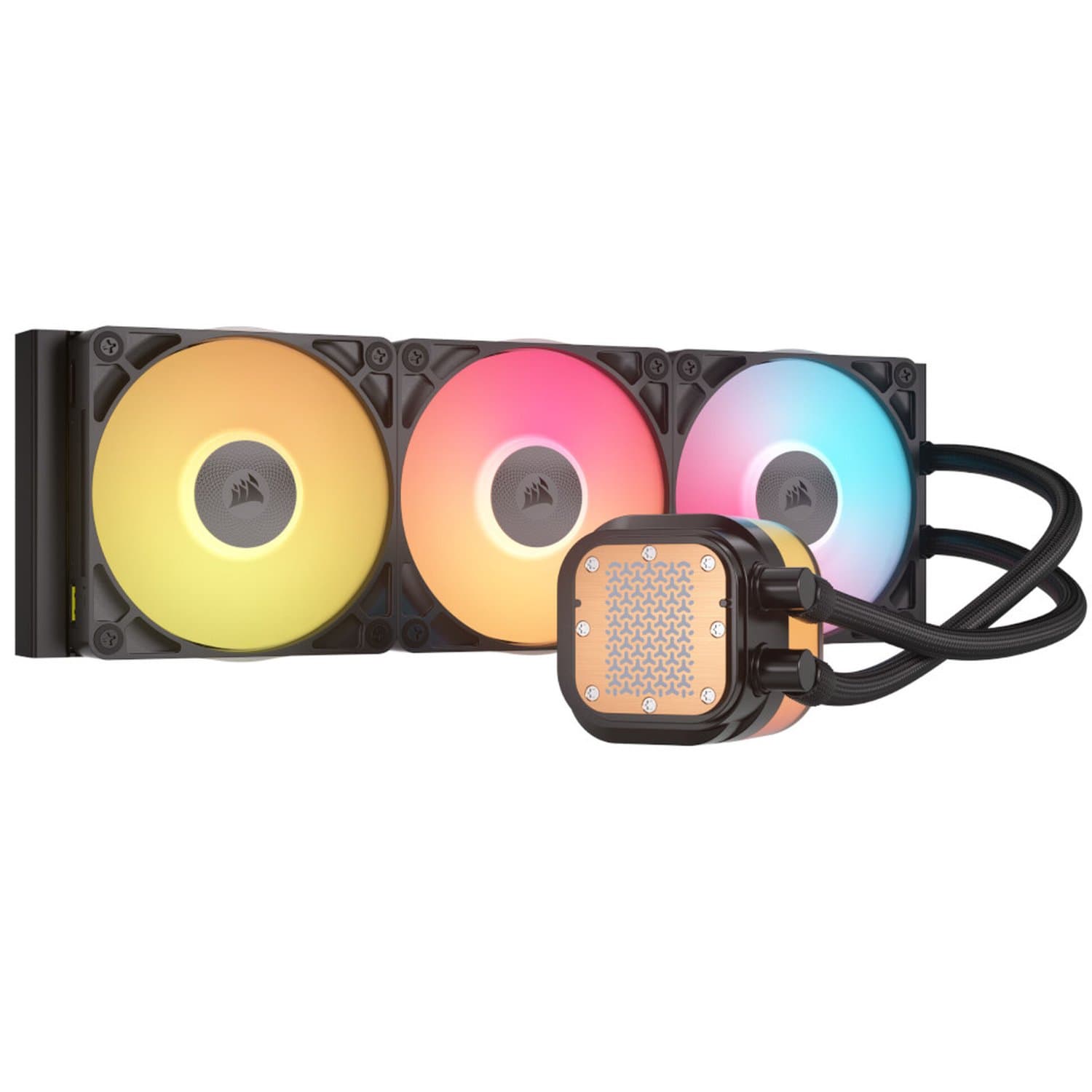 קירור נוזלי Corsair iCUE TITAN 360 RX LCD Black 360mm AIO