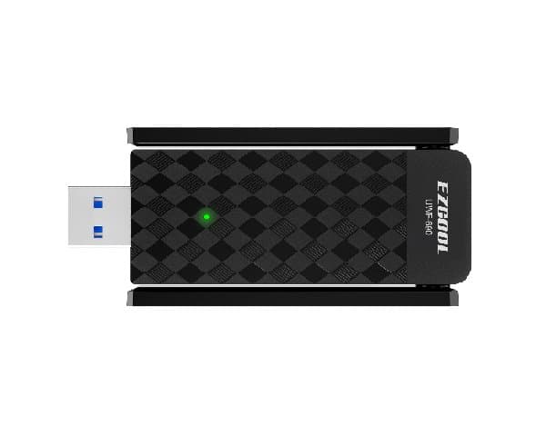 כרטיס רשת אלחוטי Ezcool UWF-690 WIFI 6 USB AX1800