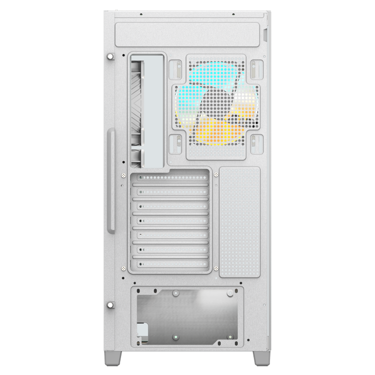 מארז לבן GIGABYTE C500 PANORAMIC STEALTH ICE Mid-Tower ATX