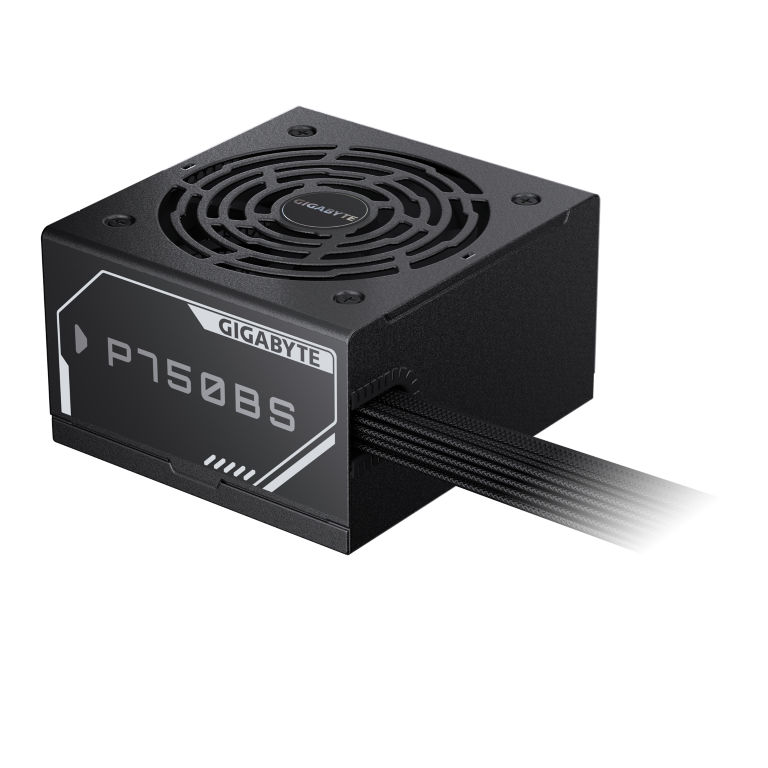 ספק כוח Gigabyte P750BS 750W 80 Plus Bronze 12cm silent fan