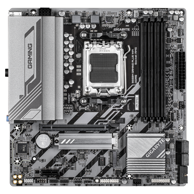 לוח אם Gigabyte B650M GAMING PLUS WF 1.3 AM5 DDR5 Micro-Atx