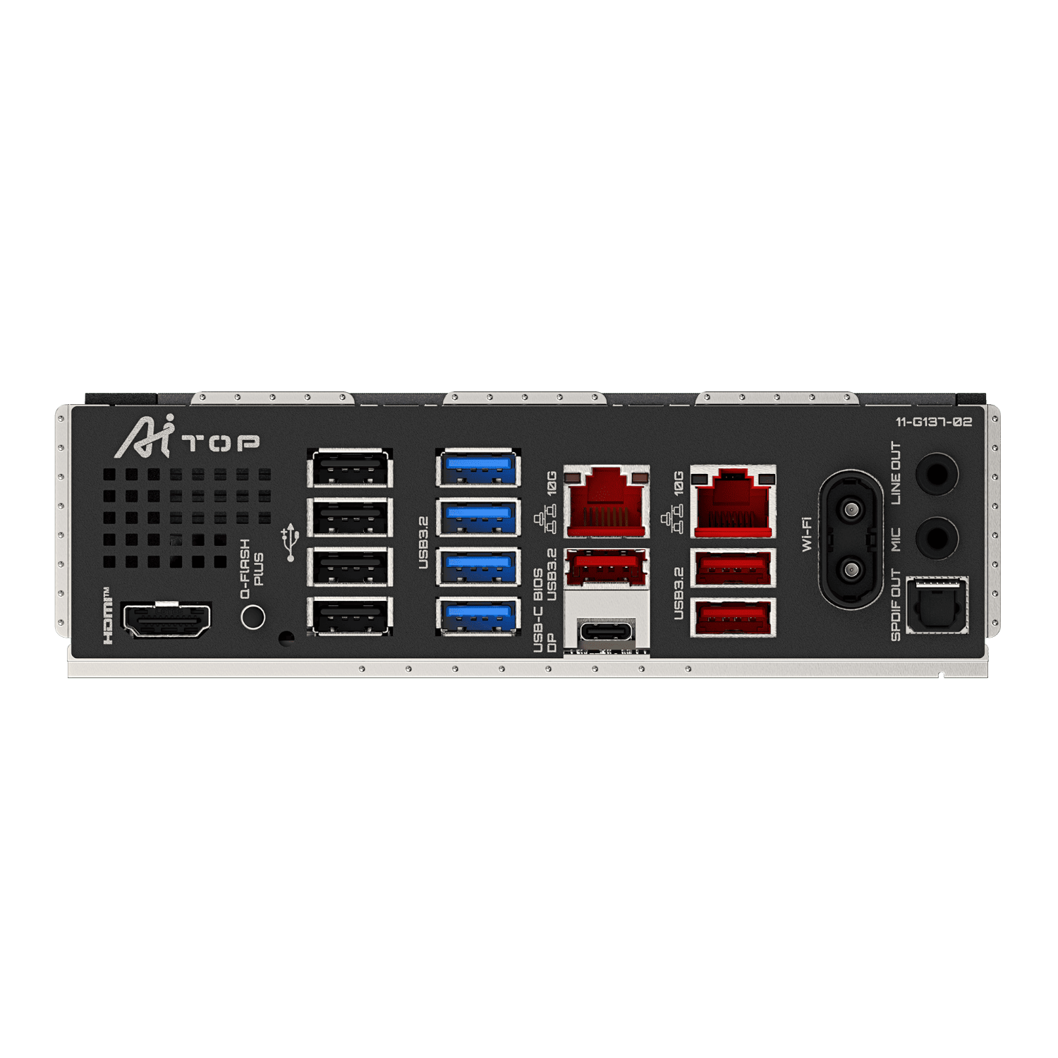 לוח אם GIGABYTE B850 AI TOP WIFI7 ATX DDR5 AM5 2x10GBE LAN