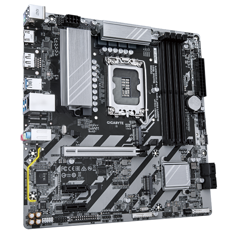 לוח לאינטל דור 15 Gigabyte B860M D3HP Micro-ATX DDR5