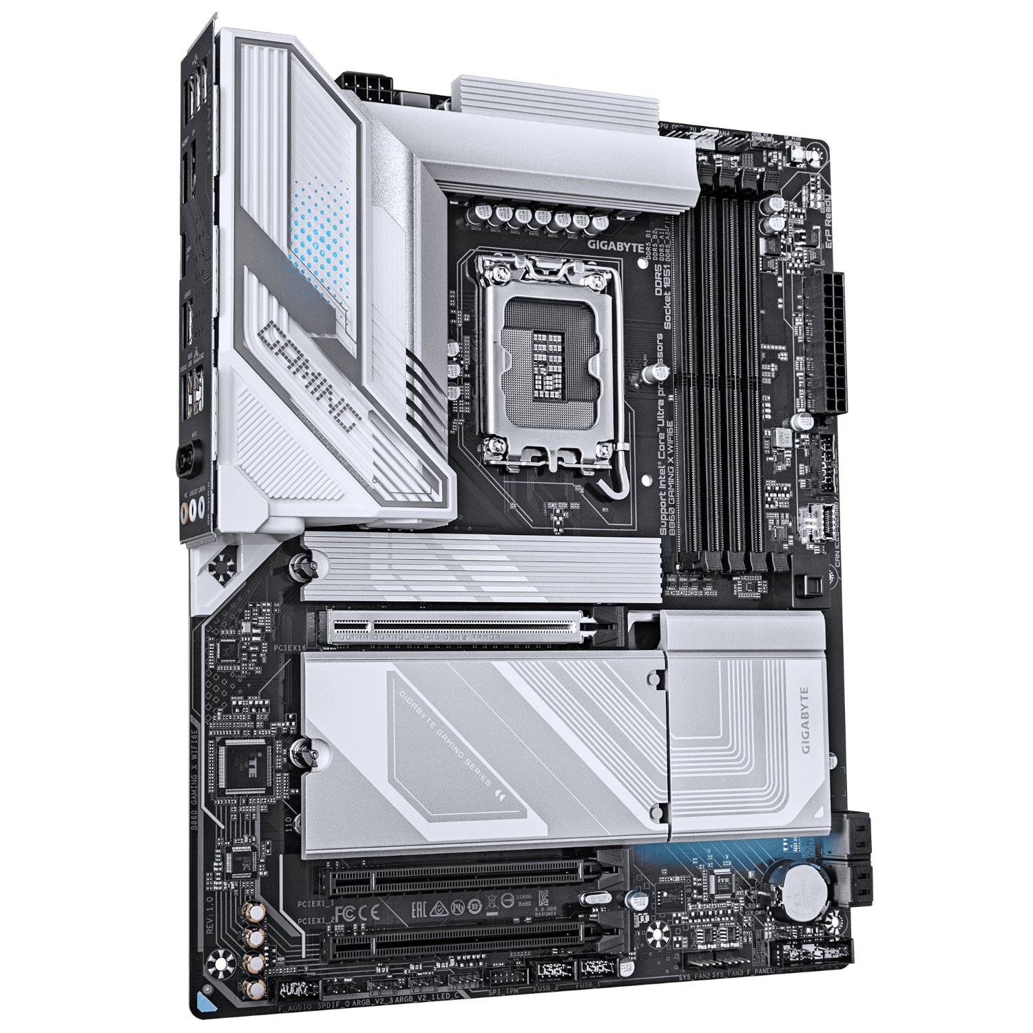 לוח למעבד דור 15 Gigabyte B860 GAMING X WIFI6E ATX 2.5GB LAN