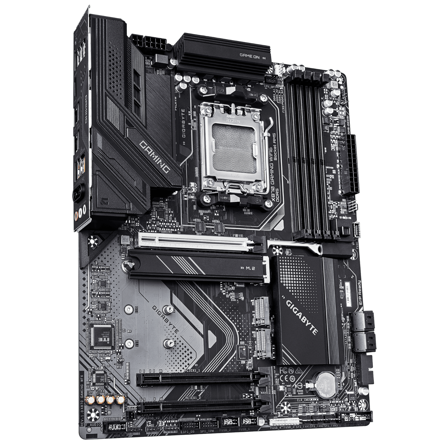 לוח אם GIGABYTE X870 GAMING WIFI6 ATX DDR5 AM5 BT 2.5GB LAN