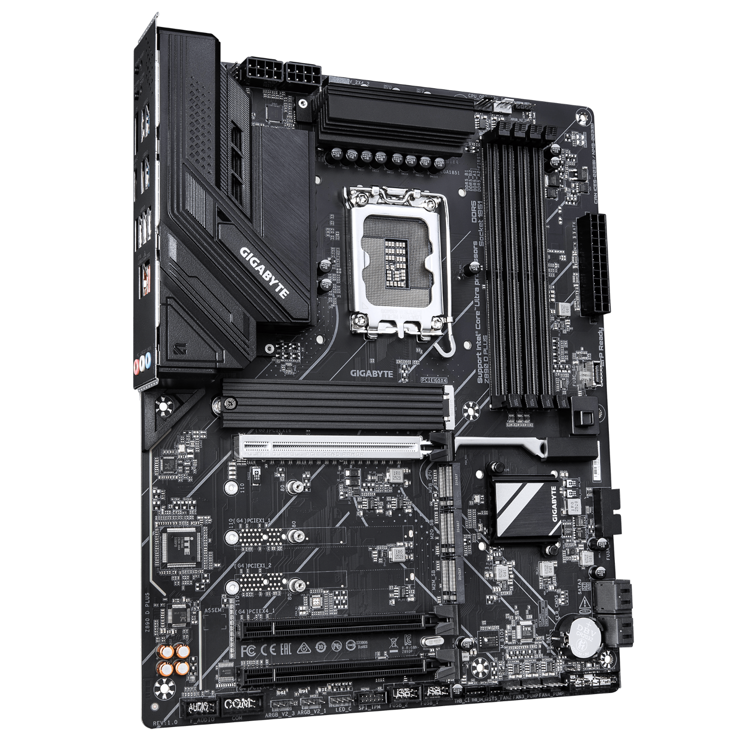 לוח אם Gigabyte Z890 D PLUS ATX DDR5 2.5GB Lan PCIE5.0