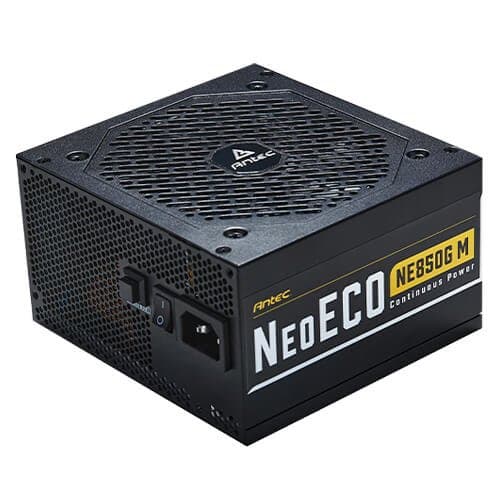 ספק כוח Antec NeoEco 850W Gold fully Modular120mm Silent Fan