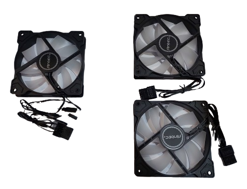 מאווררים למארז Antec 120mm RGB 3 Pack Fan 1 Master+2 SLAVE