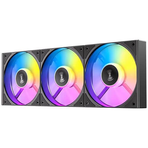 מאווררים למארז ANTEC Connect C120 ARGB BLACK 3PK