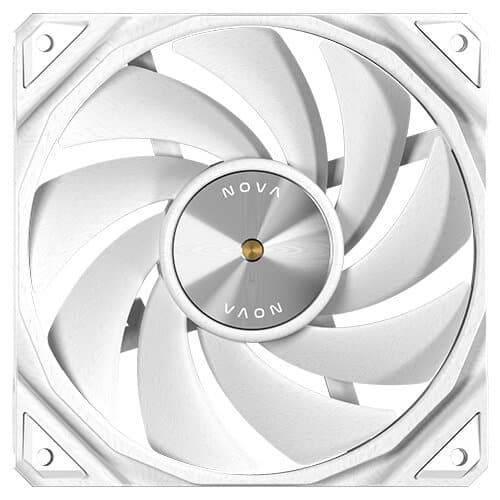 מאוורר למארז Antec Nova 120mm White Fan And Speed Conntroller