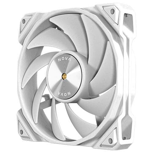 מאוורר למארז Antec Nova 120mm White Fan And Speed Conntroller