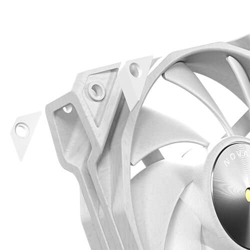 מאוורר למארז Antec Nova 120mm White Fan And Speed Conntroller