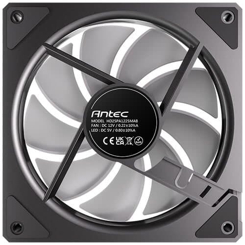 מאווררים למארז ANTEC Vision 120 Reverse ARGB FANS BLACK 3PK