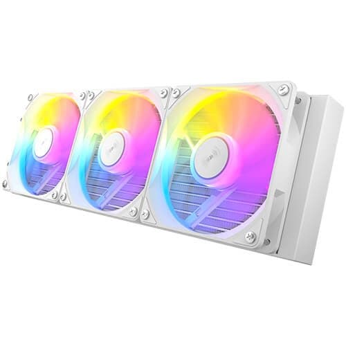 קירור נוזלי משולש לבן ANTEC VORTEX LUM 360 WHITE ARGB 280W TDP