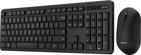 סט אלחוטי ASUS CW100 HEBREW ENGLISH WIRELESS MOUSE And KEYBOARD