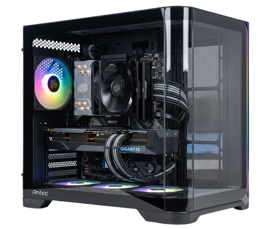 מחשב C5 Curve ARGB 750W B860M WIFI U5-250KF 32GB 1TB NVME RTX5060