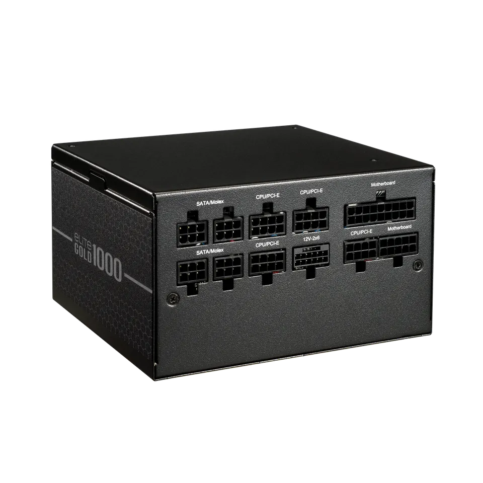 ספק כוח CoolerMaster Elite 1000W 80Plus Gold ATX3.1 Fully Modular