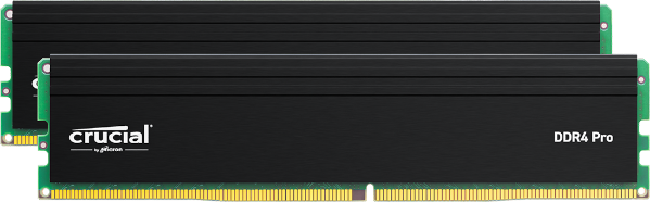 זכרון לנייח Crucial Pro 64GB Kit 2X32GB DDR4 3200Mhz C22 UDIMM