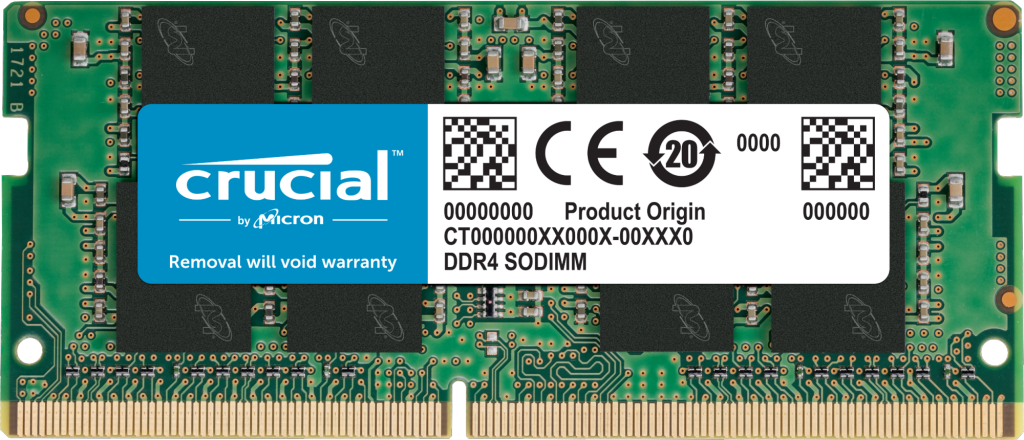 זכרון לנייד Crucial SODIM 8GB 3200Mhz DDR4 1.2V CL22