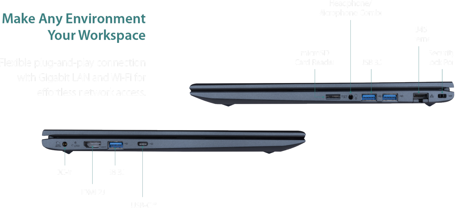 DynaBook Satellite pro C50-K Core 5-120U 16GB 512NVME DOS 3Y
