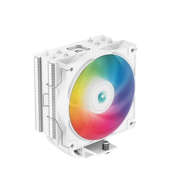 קירור אוויר למעבד DeepCool AG400 White 220W TDP 150mm RGB