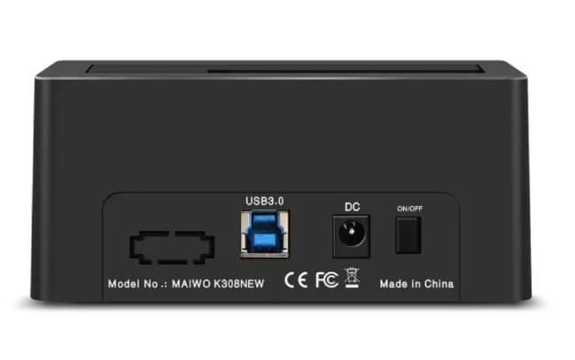 תחנת עגינה לדיסק בודד 3.5/2.5 MAIVO Single HDD DOCKING STATION