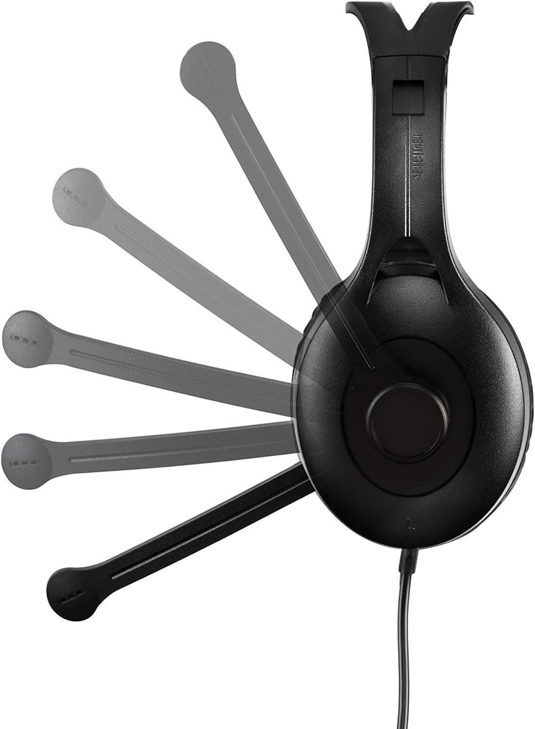 אוזניות BLACK EDIFIER K800 WITH MICROPHONE USB