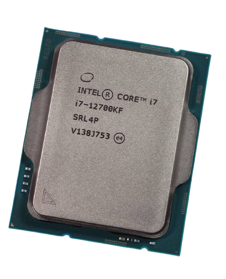 מעבד דור 12 INTEL I7-12700KF Tray 12 Cores 5Ghz NO GPU NO FAN