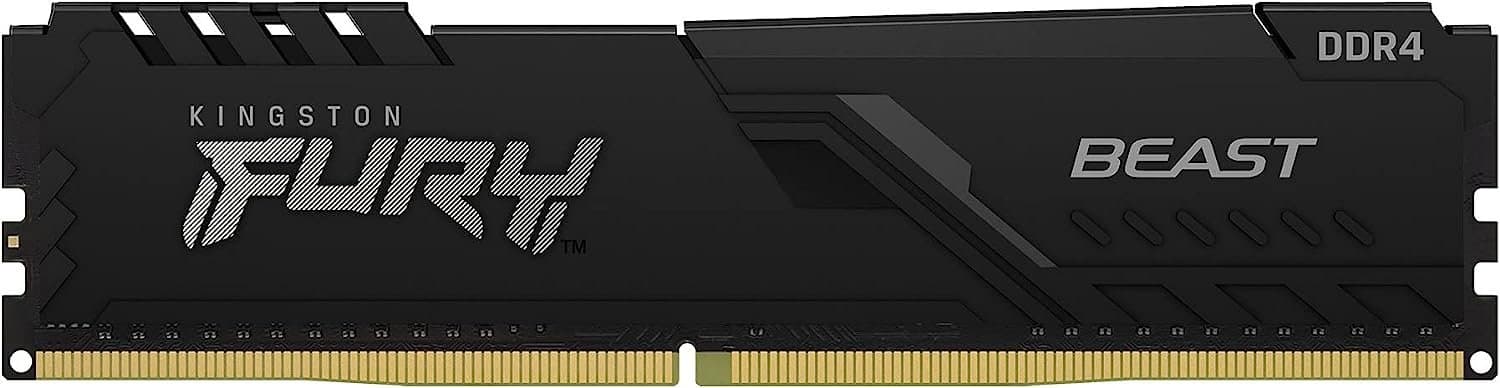 זכרון לנייח Kingston Fury Beast DDR4 16GB 3200Mhz C16