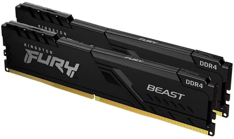 זכרון לנייח Kingston Fury Beast 128GB 2x64GB 5600MHz DDR5 CL40
