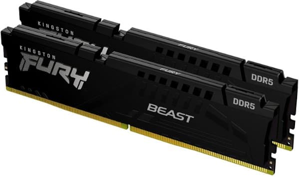 זכרון לנייח Kingston Fury Beast 128GB 2X64 DDR5 5600Mhz C36