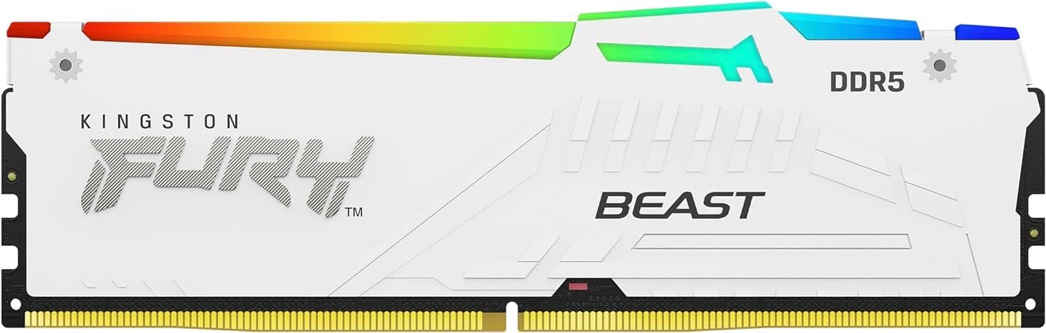 Kingston Fury Beast White RGB Expo 64GB 2X32 6000MHZ DDR5 CL30