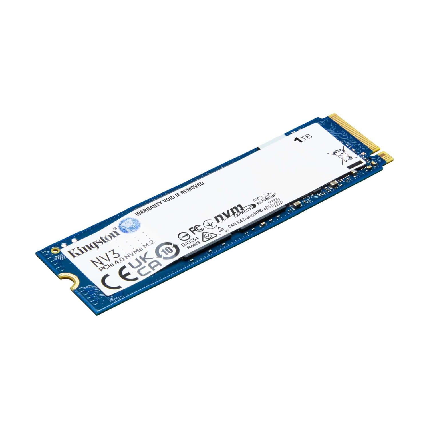 דיסק פנימי Kingston NV3 1TB NVME GEN 4.0 M.2 2280 6000/4000Mb/s