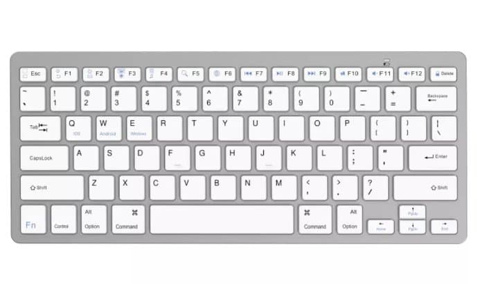 מקלדת קטנה בלוטוס Gold Touch Bluetooth Keyboard KY200-BT