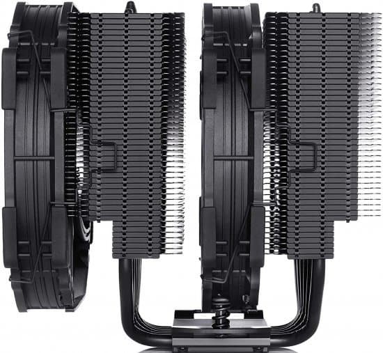 מאוורר NOCTUA NH-D15 250W TDP DUAL 140mm FAN Intel/Amd Black