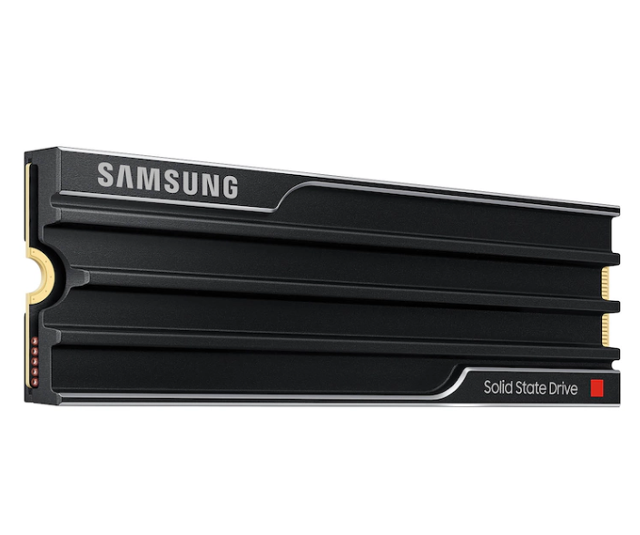 דיסק פנימי Samsung 9100 PRO W/Heatsink 1TB Gen5 M.2 NVME 2.0