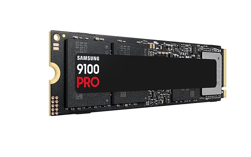 דיסק פנימי Samsung 9100 PRO 4TB Gen5 M.2 NVME 2.0 14800/13400 RW