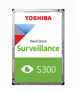 דיסק פנימי למצלמות TOSHIBA S300 6TB SATA 5400RPM 256MB